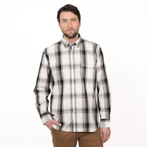 Truval - Camisa Trevira Escocesa Regular Fit