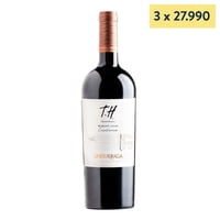 Vino Tinto Th Merlot Botella 0,75 L Undurraga