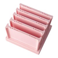 Bothyi - Herramienta Extrusora De Tiras De Arcilla Polimérica Profesional Para Manualidades Diy De Doble Cara Rosa