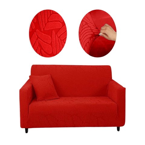 Genérico - Funda Sofá 3 Cuerpos Texturizada Ajustable 6N7