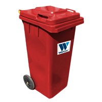 Basurero Weber 120 Lt Rojo