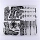thumbnail image 3 of Kit de Plantillas Reutilizables para Tatuajes Temporales Xinjincang Unisex, 3 of 7