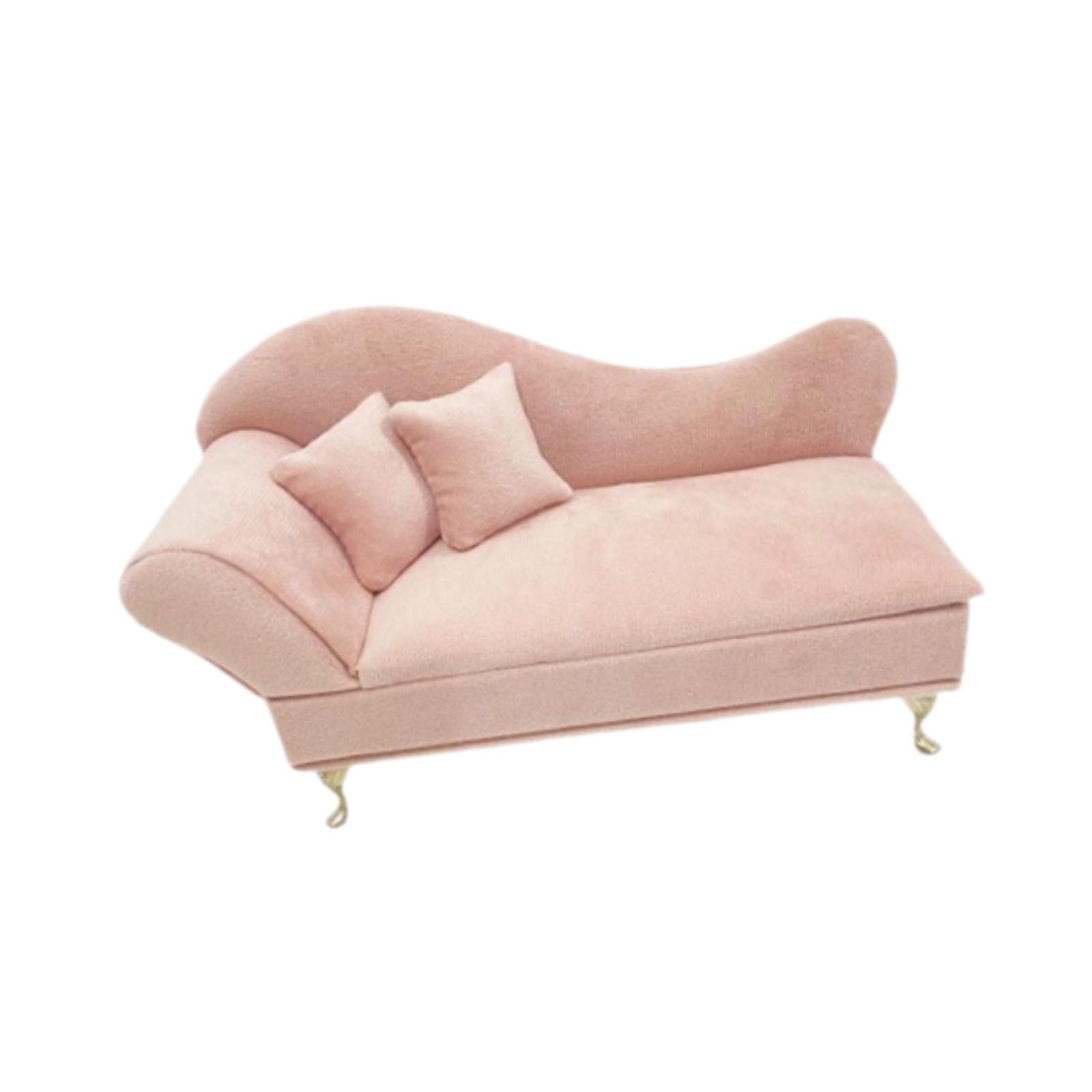 Ioensy - Sofá De Escala De Joyería A Escala 1/6 Para Pendientes Collares Para El Collar