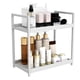 thumbnail image 1 of Estante de baño Fixwal de madera de dos niveles para encimera de baño, ideal para cosméticos, 1 of 5