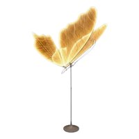Genérico - Lámpara Pie Decorativa Mariposa Led Luminosa Evento Jhn