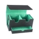 thumbnail image 1 of Caja De Baraja De Cartas Funda Protectora De Tarjetas De Cuero PU Resistente Estuche Para Barajas Estuche Para Cartas Coleccionables Verde, 1 of 4