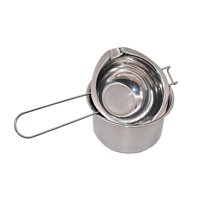 Magideal - 2 Piezas De Cera Para S, Olla Para Derretir Chocolate, Herramienta Para Derretir Y Hornear, Artesanía De Material Acero Inoxidable, Perfumado, Caldera