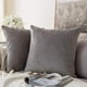 thumbnail image 3 of Paquete de 2 fundas de cojín cuadradas decorativas de terciopelo suave, para decoración del hogar, para sofá, cama o silla., 3 of 8