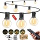 thumbnail image 1 of Luces de cadena SUFEIMAS 75 pies (22,5 m) impermeables con control remoto, 1 of 9