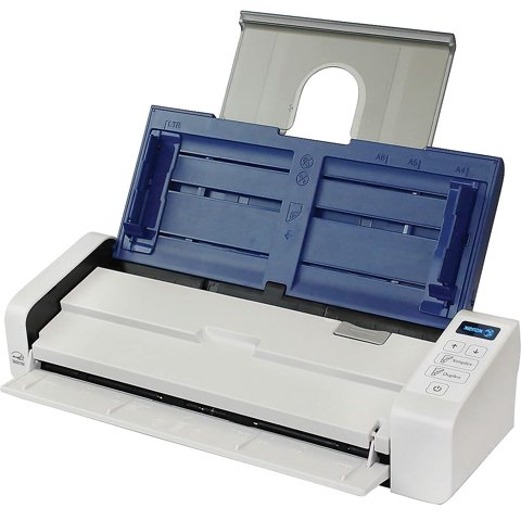 Escáner Portátil De Documentos Xerox Xds-P Duplex Azul Y Blanco