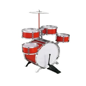 Genérico - Bateria Grande Azul Y Rojo Surtido