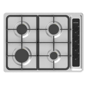 Encimera A Gas Groner Inox 4Ql