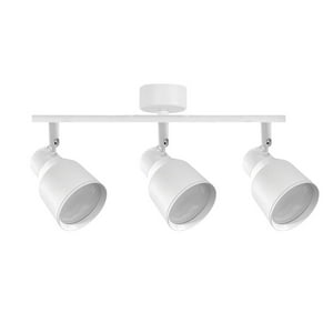 Hb Led - Foco Led Sobrepuesto Triple Gu-10 Blanco Híades
