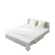 thumbnail image 1 of Piecera Mas Dos Fundas De Cojin Modelo Lineal King Blanco, 1 of 3