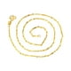 thumbnail image 4 of Collar De Cadena De Oro Joyería De Moda Elegante Delicada Cadena De Cuello De Clavícula Fina Estilo C, 4 of 5