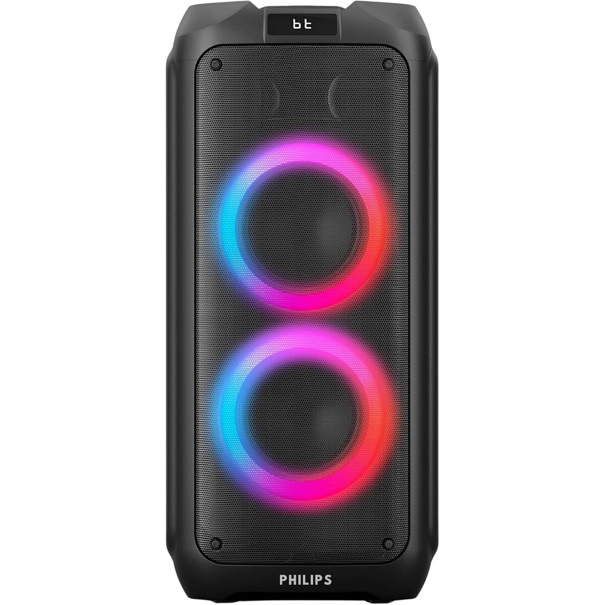 Parlante Philips Bluetooth 120w Rgb Karaoke Bass Boost