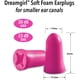 thumbnail image 2 of Tapones para oídos Macks Dreamgirl Espuma 50 pares Rosado 30 dB, 2 of 3
