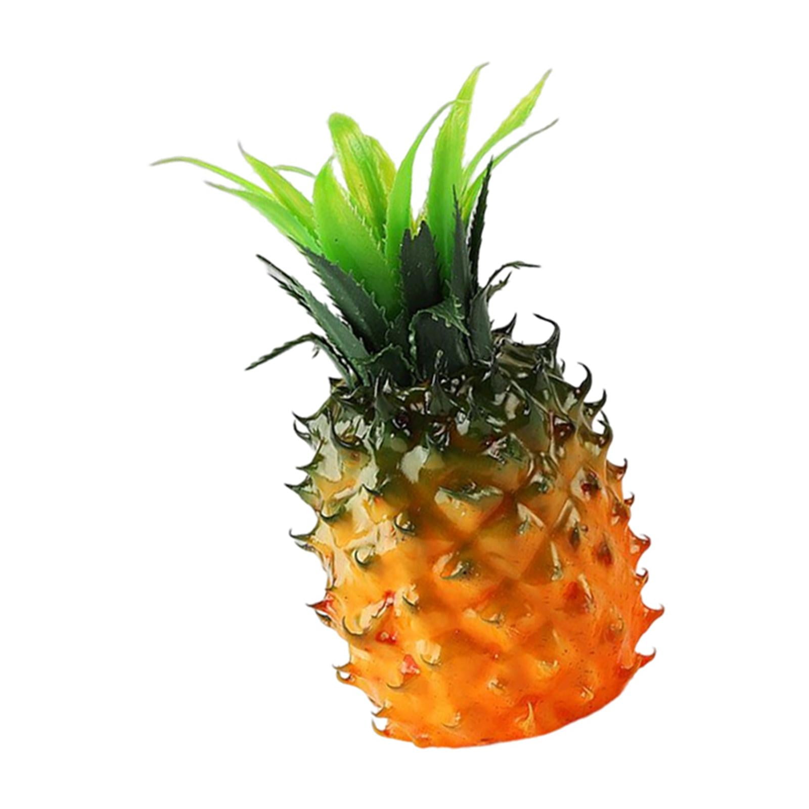 Magideal - 23 Cm Artificial Gran Piña Plástico Frutas Decorativas Alimentos, Pantalla De Comedor De Cocina, Regalo De Adornos De Escritorio De Mesa Regalo De Ado , C, 11x23cm