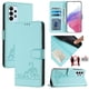thumbnail image 5 of Funda tipo cartera FOXDOCK para Samsung Galaxy F23 5G con soporte, ranuras, RFID, diseño de gato, 5 of 5