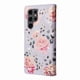 thumbnail image 2 of FOXDOCK Funda Tipo Cartera Floral para Samsung Galaxy S25 Ultra ,Funda con Tapa de Cuero PU, Protección Antigolpes con Ranuras para Tarjetas y Soporte, 2 of 5