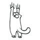 thumbnail image 1 of Decoración de pared - Simon´s cat, 1 of 2