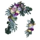 thumbnail image 2 of Decoración De Arco De Flores Artificiales De Seda Pueple Rose Decoración De Flores Para Jardín, 2 of 5