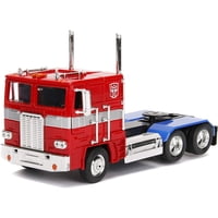 Coche Fundido A Presión Jada Toys Transformers G1 Optimus Prime 1:24