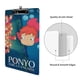 thumbnail image 3 of Ponyo en el Acantilado Portapapeles de acrílico A4, tamaño carta estándar, carpeta con clip 31.8x 21.5CM para estudiantes, profesores y oficina, 3 of 6