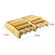 thumbnail image 5 of Masajeador de pies doble - Rodillo de masaje de madera para fascitis plantar, estrés, dolor de talón y arco - Terapia de tejido profundo Shiatsu con tabla de reflexología - Acupresión para pies y, 5 of 8