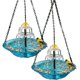 thumbnail image 1 of Baño pájaros solar colgante multinivel diseño cascada decorativo comedero aves, 1 of 7