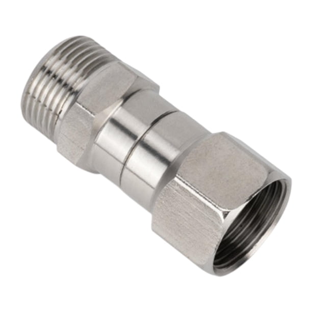 Pibotante Pibotante Pibotante Junta de pivotación Pivote en acero inoxidable M22 3/8 pulgadas Masculino NPT con rotación hembra flexible de 360 degree , M22 15 mm