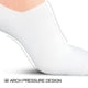 thumbnail image 5 of Calcetines No Show Wernies para mujer de 5 a 8 o 8.5 a 11, talla 4 pares, 5 of 7