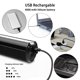 thumbnail image 5 of Lámpara para bicicleta Suruid, LED superbrillante, recargable por USB, 5 of 7