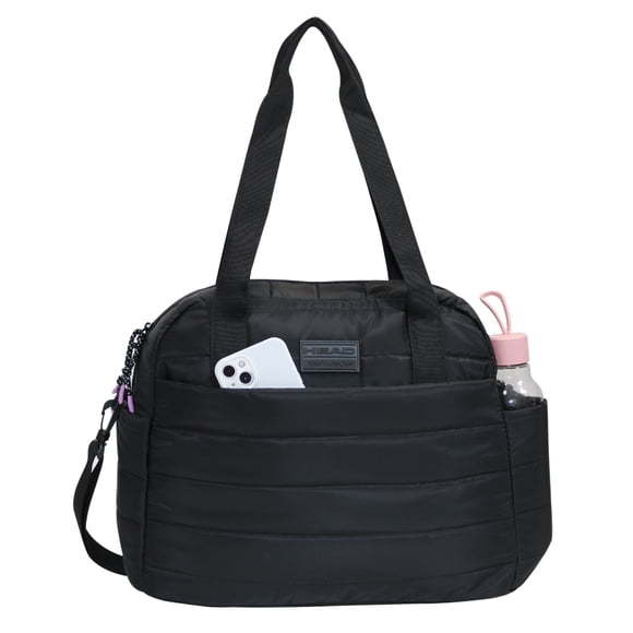 Bolso Mujer Buda Microfibra 33 Lts Negro Head