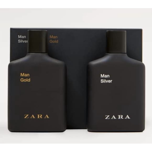 Perfume Zara Man Gold y Zara Man Silver EDT 100 ml