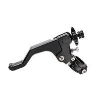 Magideal - Palanca De Embrague De Freno Corta Para Acrobacias Cortas De 22 Mm Para Cbr1000Rr Crf250R Crf450R Palanca De Freno De Embrague De Aleación De Aluminio Negro