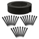 thumbnail image 1 of Kit De Borde Para Jardín 10 Cm X 12 M Negro, 1 of 8
