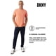 thumbnail image 5 of Camisa DKNY de algodón suave coral con cuello redondo, corte clásico, 5 of 7