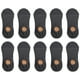 thumbnail image 1 of 10 pares de calcetines tobilleros finos de corte bajo para mujer, calcetines casuales de color liso., 1 of 5