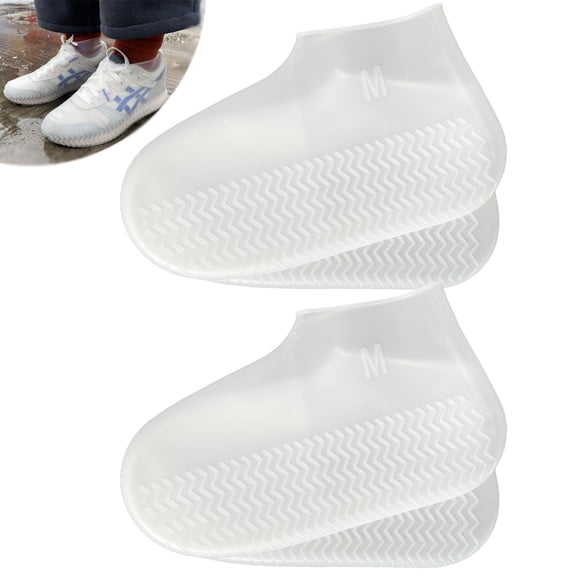 Fundas Para Zapatos Impermeables De Silicona Antideslizantes 2 Pares