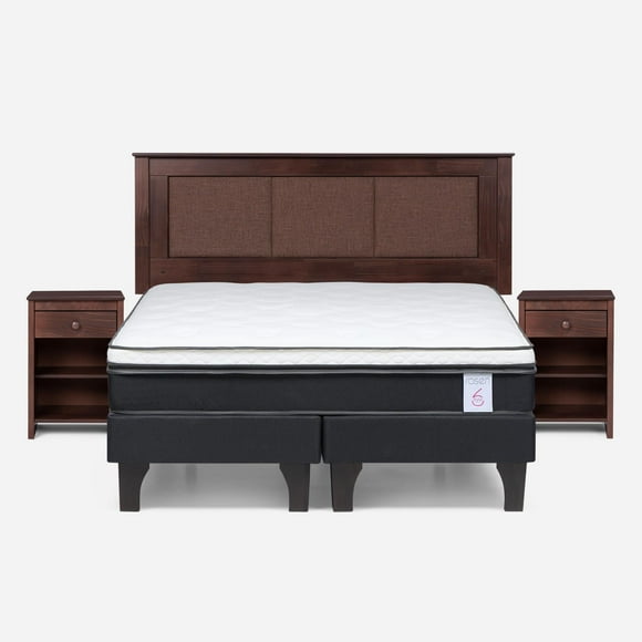 Cama Europea Style 6 2 Plaza Base Dividida