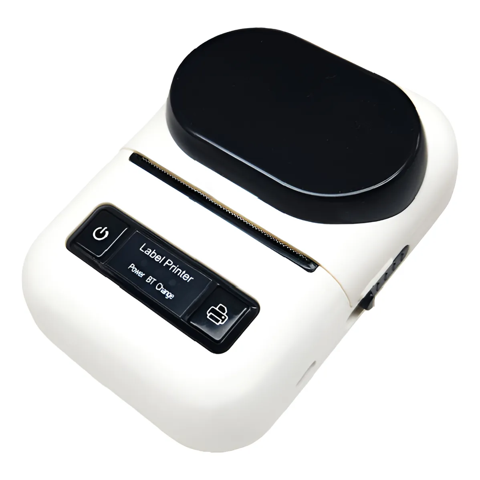 Label Market - Impresora De Impresión Térmica Portátil Label