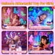 thumbnail image 2 of Proyector de luz nocturna, juguetes de unicornio y sirena para niñas de 4 a 6 años, 2 of 6