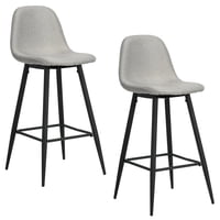 Novahus - Pack 2 Sillas Pisos De Bar Charlton Taburetes