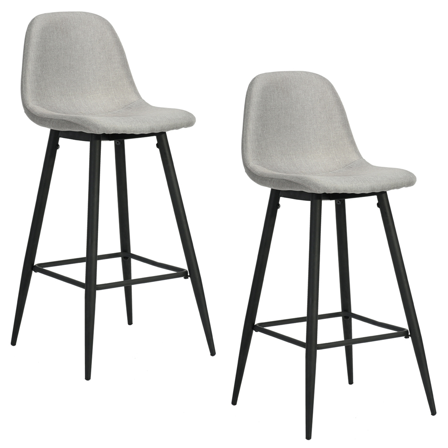 Novahus - Pack 2 Sillas Pisos De Bar Charlton Taburetes