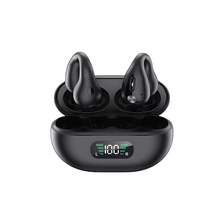 Crusec - Audifonos Touch Inalambricos Clip Con Reduccion De Ruido