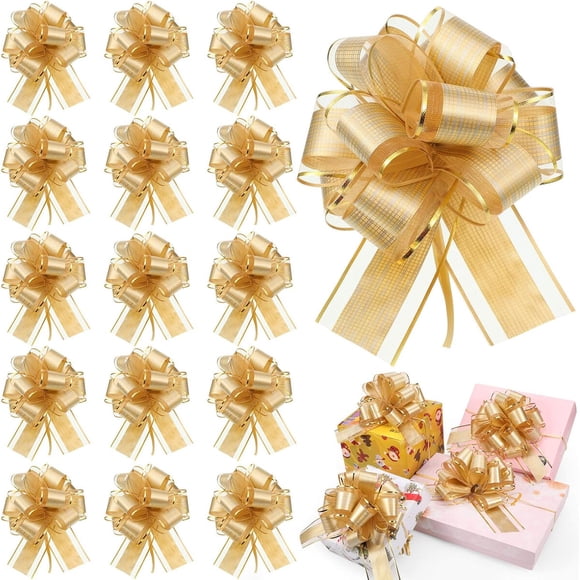 Monos Willbond de organza de 6 pulgadas (15 cm)