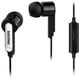 thumbnail image 1 of Auriculares intraurales Philips SHE1405BK con micrófono, color negro, 1 of 3