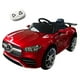thumbnail image 1 of Auto Electrico Mercedes Con Control Remoto Luces Y Sonido Rojo, 1 of 5