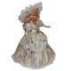 thumbnail image 2 of Figuras De Mu?ecas Femeninas De Porcelana Victoriana De 40 Cm En Sombrero De Vestir Beige Decoración Del Hogar, 2 of 5